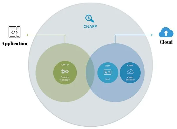 IPS CNAPP application and cloud